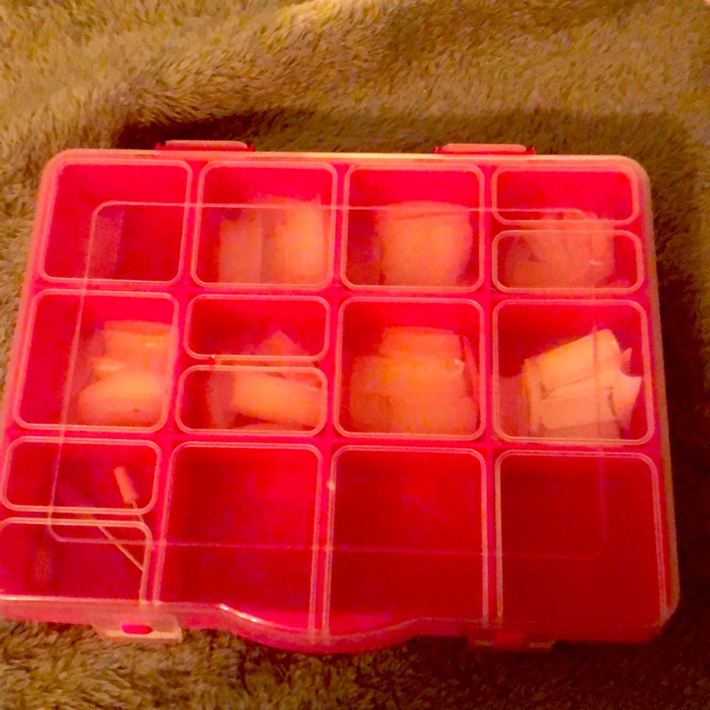 Nail tips and nail drill